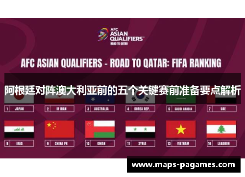 阿根廷对阵澳大利亚前的五个关键赛前准备要点解析