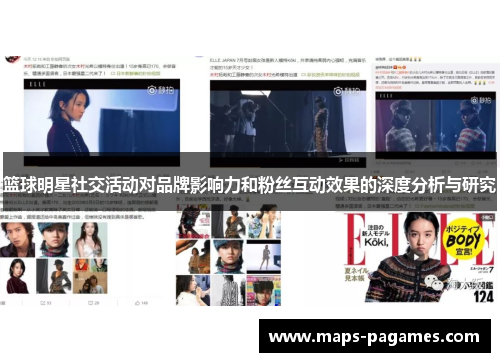 篮球明星社交活动对品牌影响力和粉丝互动效果的深度分析与研究